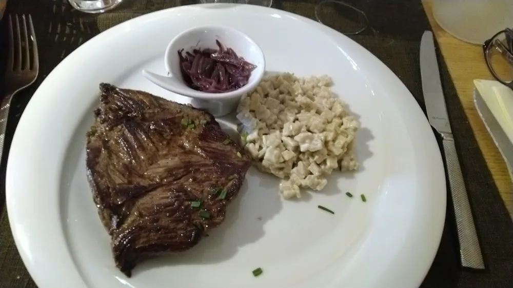 Pièce Du Boucher Aux Échalotes Et Crozets