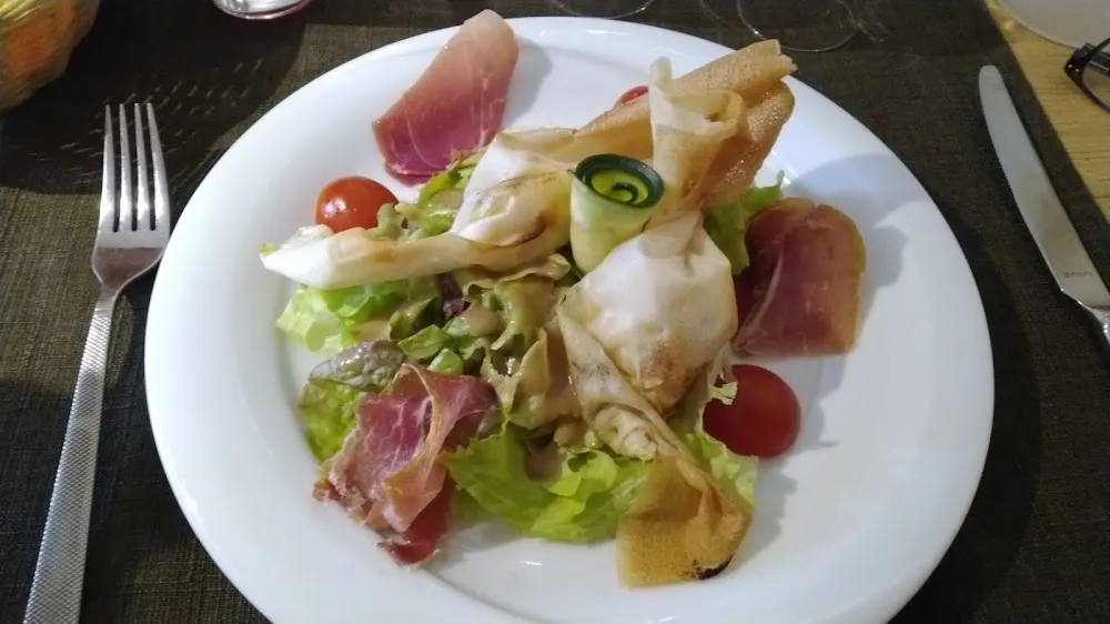 Salade Et Croustillants de Planou